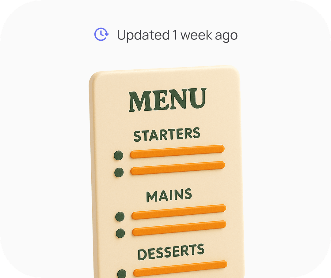 Up-to-date information